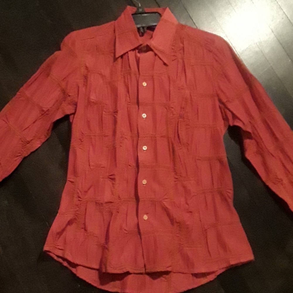 "Craig Taylor" Textured Collared Shirt